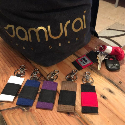 Jiu Jitsu Belt Keychains